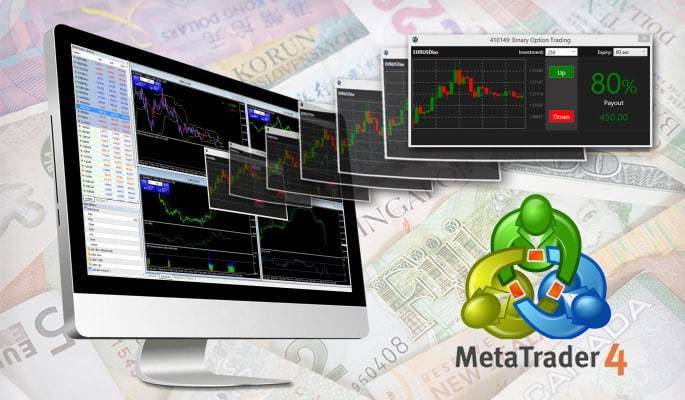 MT4中文版多账户切换界面